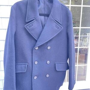Ted Baker London Dark Blue Peacoat